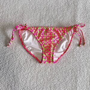 Vineyard Vines Whale Print Bikini Bottoms Size L  NWOT!